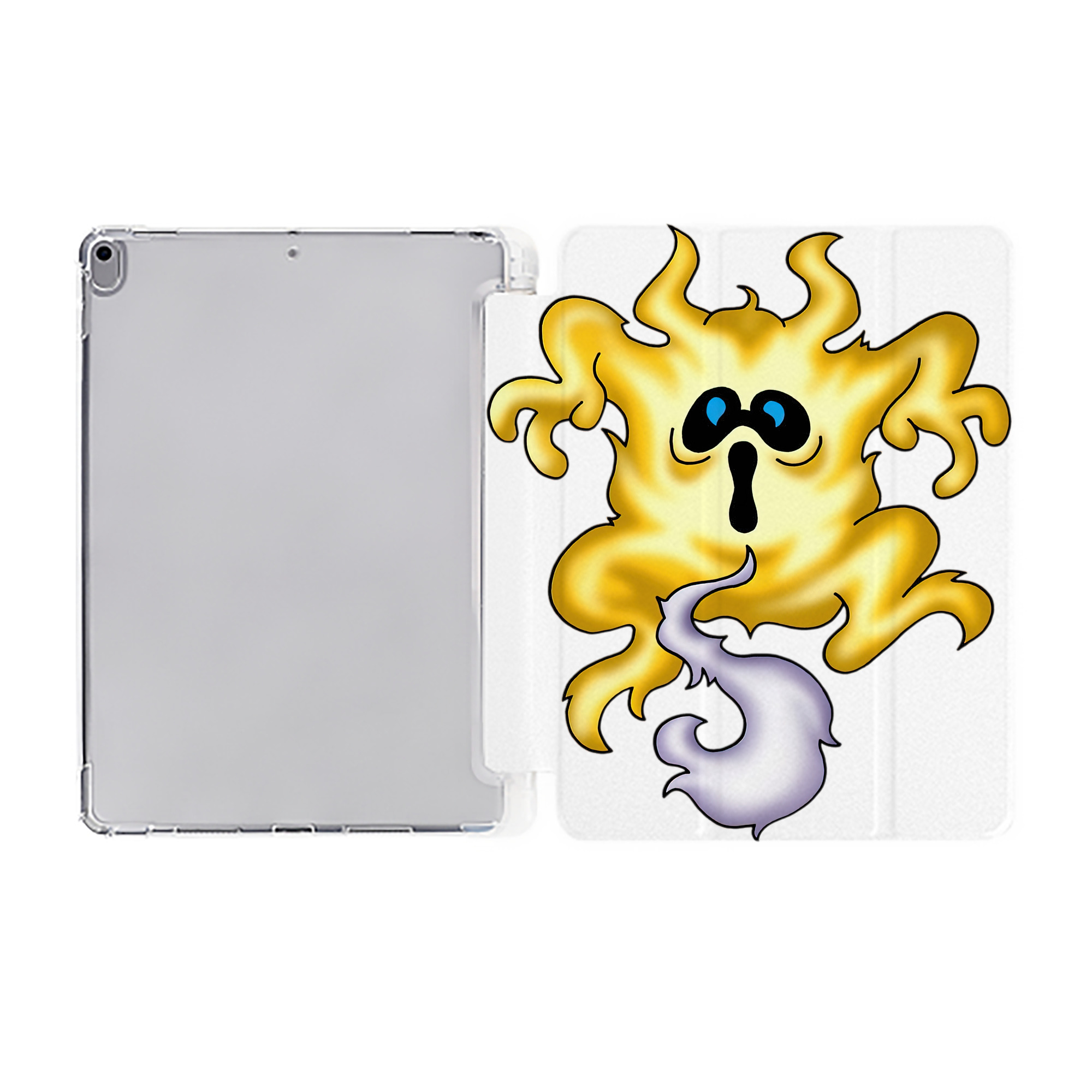（画像用） ドラゴンクエスト Doragon Kuesuto Dragon Quest IPad ケース ペン収納付き 三つ折りスタンド PUレザー×シリコン 対応機種9.5/10.5/10.9インチ